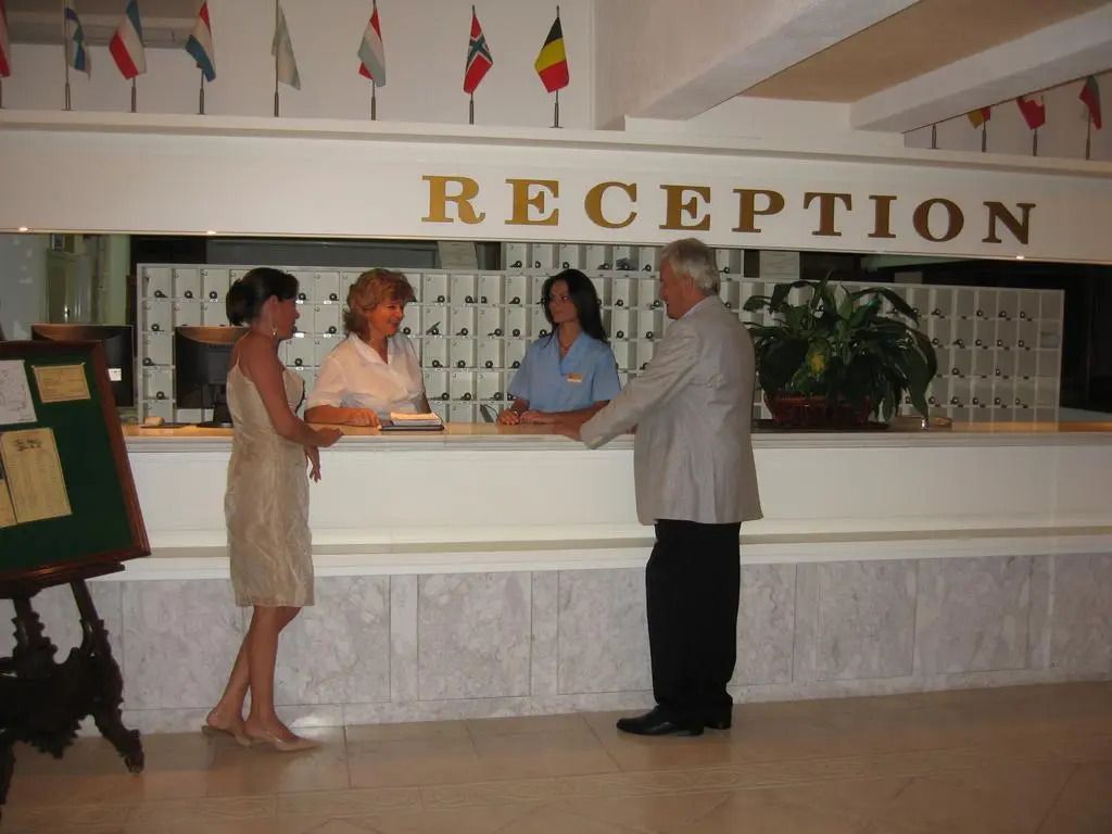 דלפק קבלה תמונה